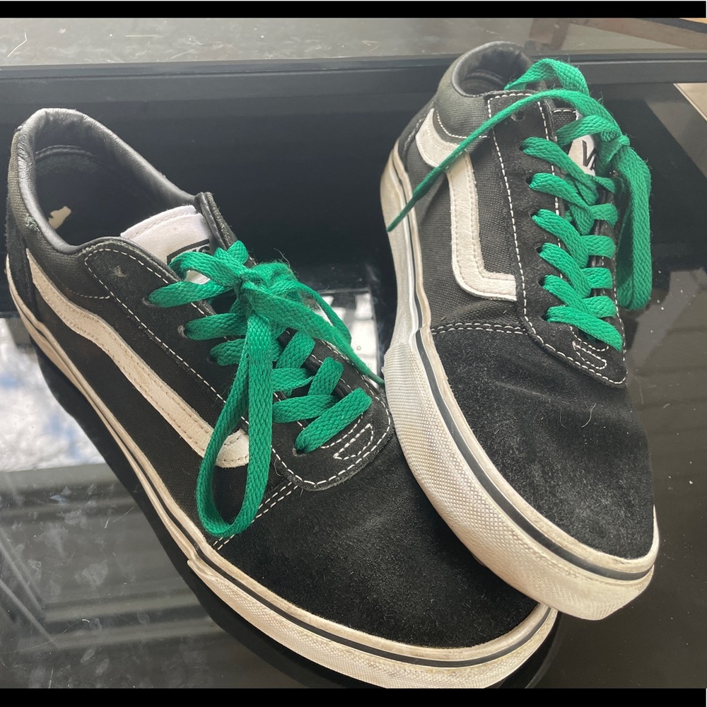 Black Classic Vans Shoes Lowtops
